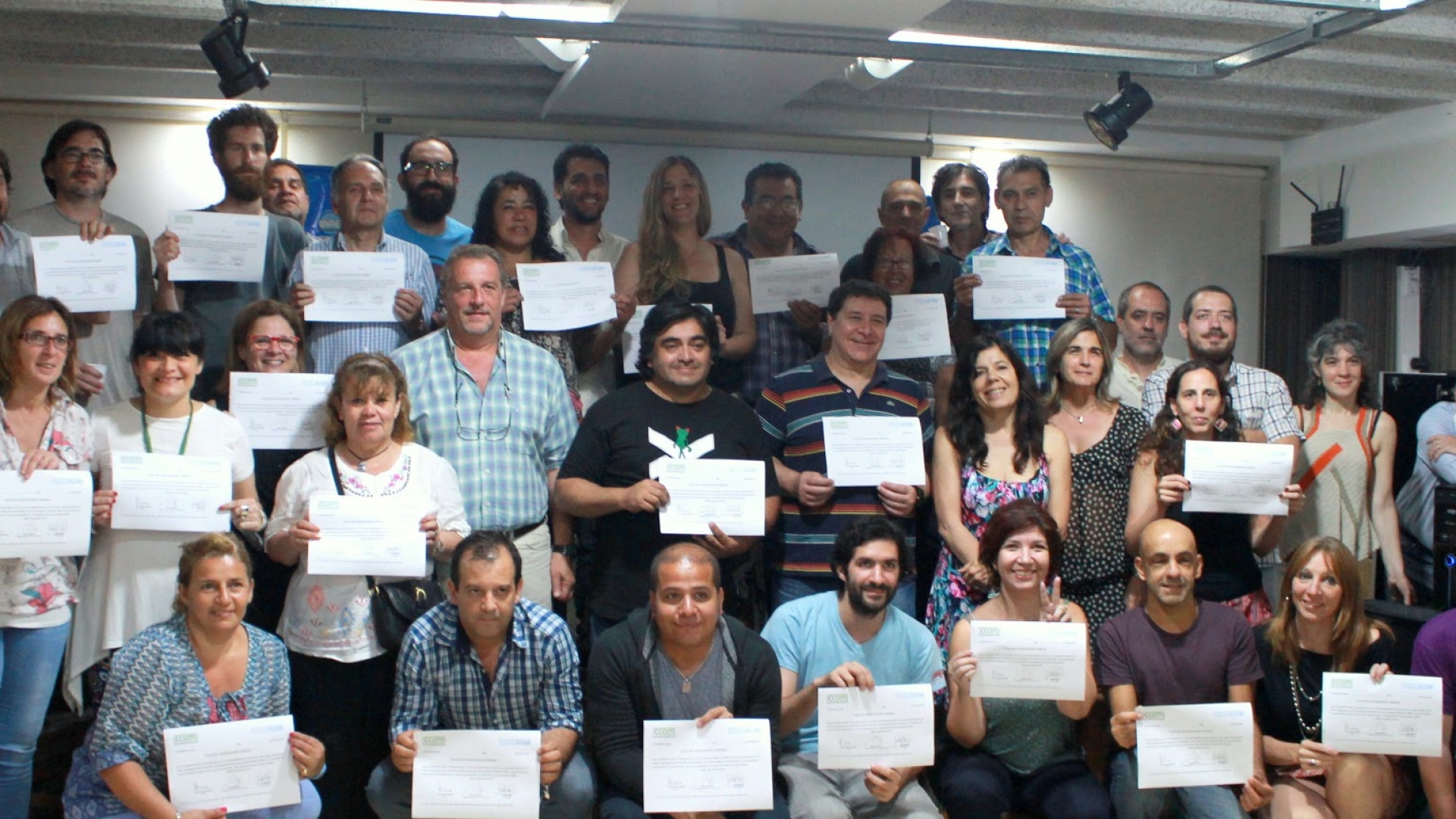 Acto de Cierre de los “Talleres de Comunicación Sindical”