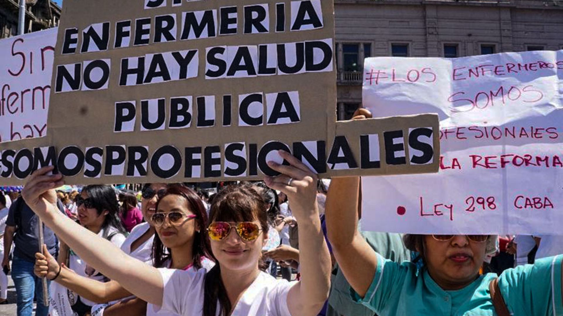 Aumento salarial a Enfermería GCBA