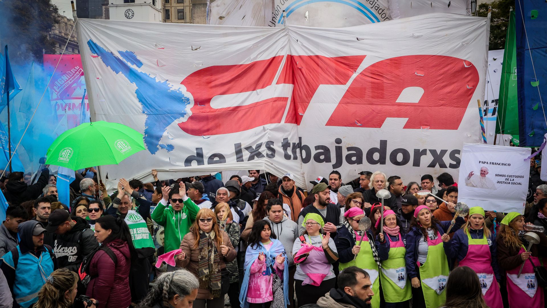 El Pueblo no aguanta más: Movilizamos desde el Santuario de San Cayetano a Plaza de Mayo