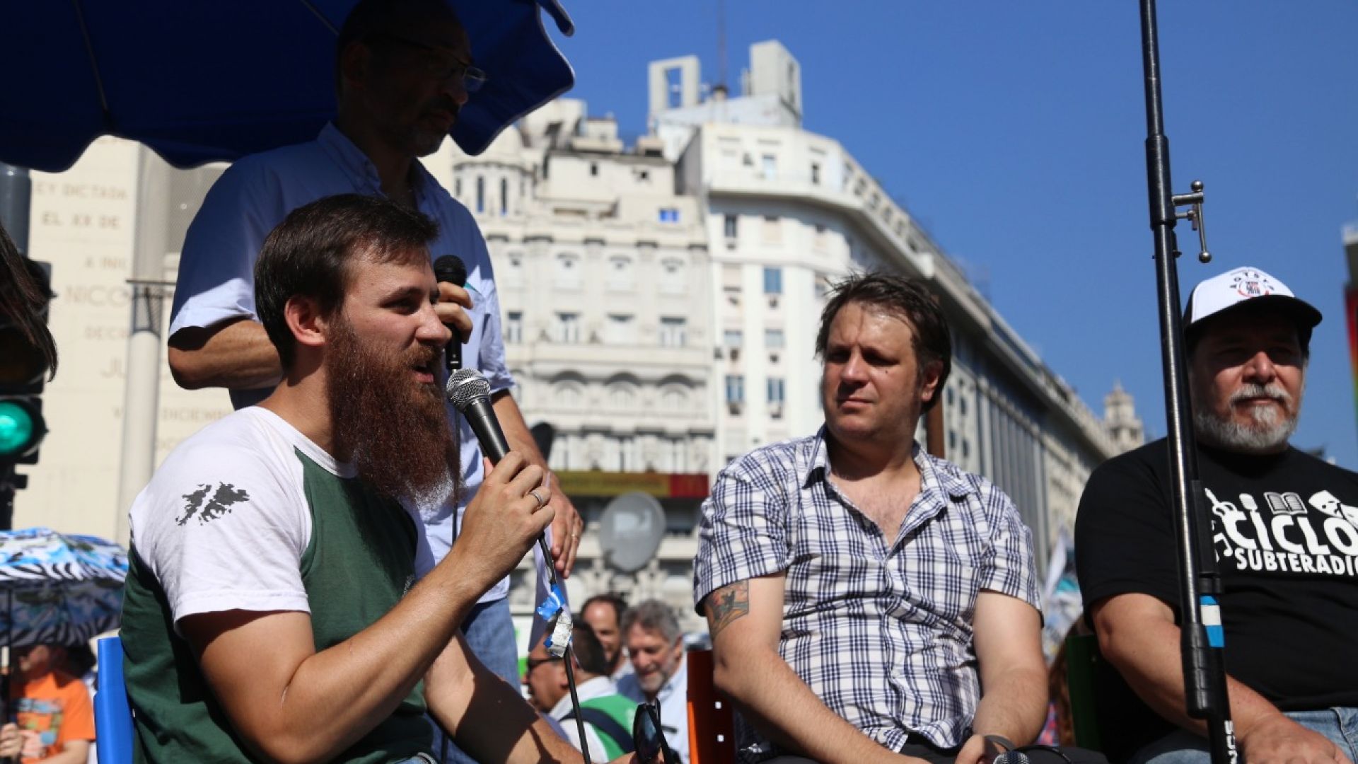 Masiva movilización por la libertad de Milagro Sala